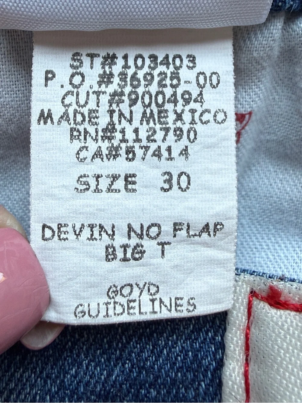 True Religion Devin Loose Straight Jeans Medium Wash Stretch Denim Men's Size 30